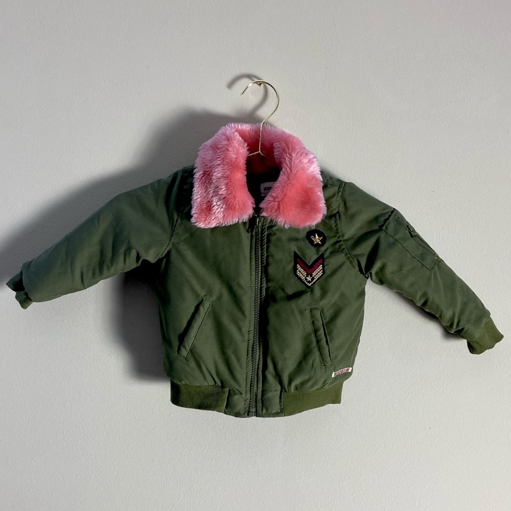 Hudson 2T Green Puffer Jacket